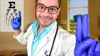 ASMR Español Super Detallado Nervios Craneales Doctor Roleplay ~Examen De La Vista Oidos Para Dormir