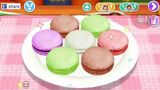 Mari Kita Membuat Rainbow Macaroon,Lezaaatt..! ] Zona Pelangi [ Cooking Mama: Let's cook! screenshot 4