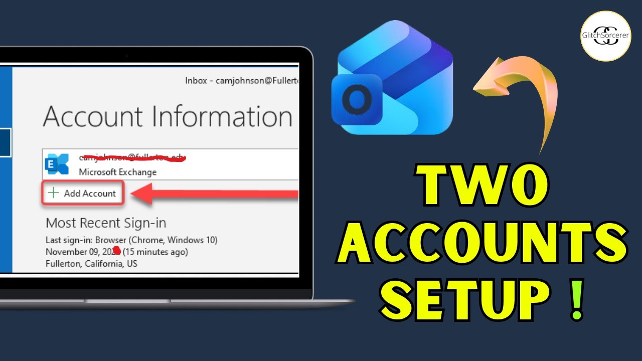 How To Have Two Outlook Accounts On One Computer 2025 – Step-by-Step ...