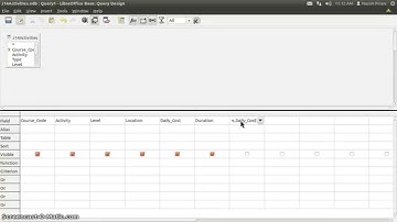 Libreoffice Base Query with Calculated Field