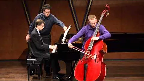 Frantiek Hertl Sonata for Double-Bass and Piano Mvmt 1-  Szymon Marciniak & Evan Mitchell