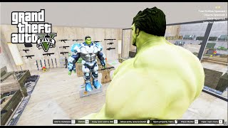 GTA 5 Mod - Người Khổng Lồ Xanh Hulk Đi Tìm Bộ Đồ Hulk Super War