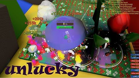 The unluckiest player in bss |Bee Swarm Simulator