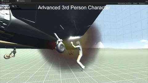 Nov 22 2013 - Unity Sample Assets Prototype - Character Controller Jet Punch