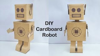 How to make a robot with cardboard | diy robot making at home | Science projects