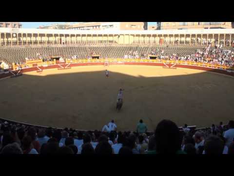 (HD) COGIDA A JULIAN GOMEZ CARPIO EN TUDELA (NAVAR...