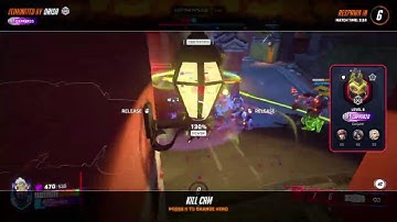 Orisa’s Massive Terra Surge Wipes the Team! | Overwatch 2 Payload Defense