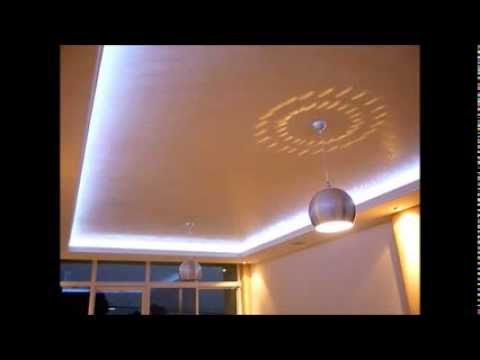 Luz indirecta en plafón - YouTube