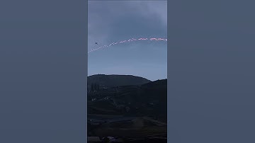 A-10 Warthog Dodges Massive C-RAM Bullet Stream - Tracer - Military Simulation - ArmA 3 #Shorts