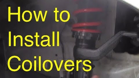 How to Install Coilover | How to lower | Slammed RSX