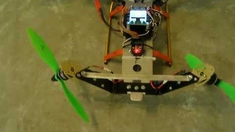 KK2.0-1.2 V * VTAIL  2ND INDOOR TEST FLIGHT