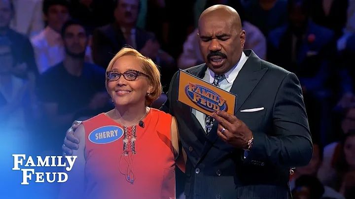 Sherry ROCKS Fast Money! | Family Feud