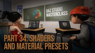 Surfaces, Shaders and Material Presets - Daz Masterclass #34