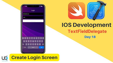 UITextField |How to use Return Key in IOS |What is UITextFieldDelegate |IOS For Beginners|UKTechians
