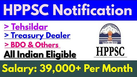HPPSC Latest Notification 2022 | HPPSC New Notification | HP Govt Jobs 2022