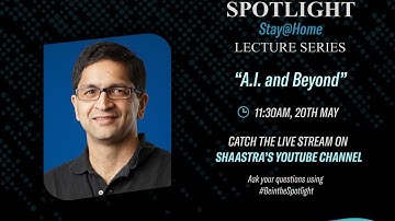 A.I. & Beyond || Rajat Monga, Co-Creator & Former Lead, TensorFlow