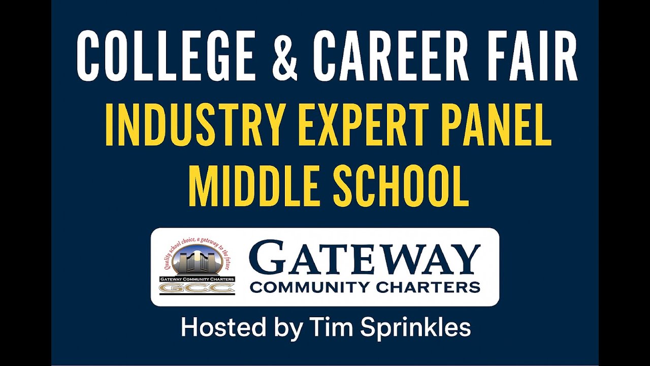 GCC College & Career Fair 2025 – Industry Expert Panel (Middle School)