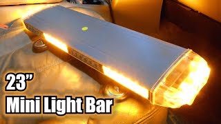 Project Midnight 23" CONDOR Mini LED Strobe Light Bar