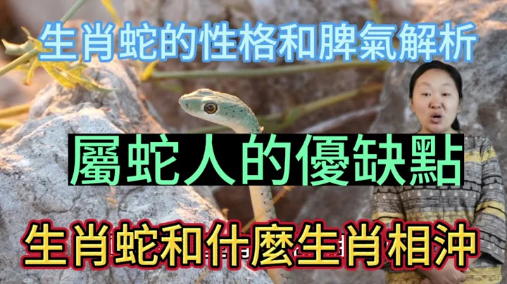 生肖蛇！生肖屬蛇人性格及脾氣大解析！屬蛇人的優點和缺點！生肖蛇和什麼生肖相衝！ - 天天要聞