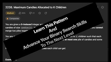 Discovering Advanced Binary Search Strategies(Min Max Pattern)