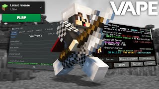 HOW TO USE VAPE ON MINECRAFT 1.20 & 1.19 (GUIDE) + Cheating on MCCIsland with Vape V4