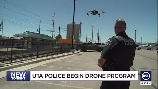 UTA police begin drone program to combat crime and provide first aid