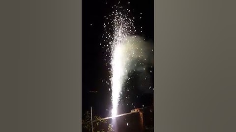 Fire crackers blast in slow motion
