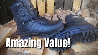 Interactie schapen Legende Amazing Value - Meindl German Army Special Forces Boots - Bushcraft On A  Budget - YouTube