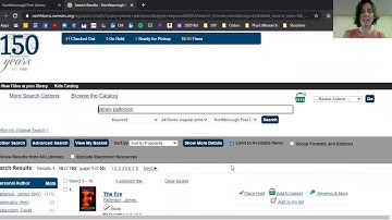 Your Online Library Account Tutorial