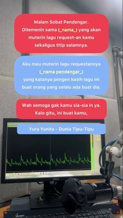 OPENING SIARAN RADIO NGOMONG DI ATAS INTRO LAGU