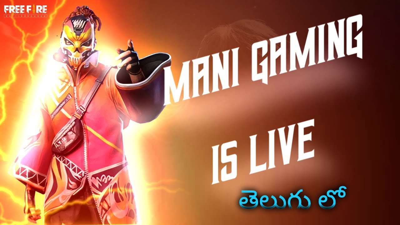Rank Push Live Free Fire Telugu--mani Gaming Telugu - YouTube