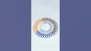 Spiroart  #satisfying #relaxing #spirograph #shorts #drawing #coloring  #artwork #skills #art #asmr
