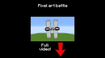 ALPHABET LORE F...J Pixel Art Build in Minecraft ! Noob vs Pro vs Hacker vs God Minecraft Animation