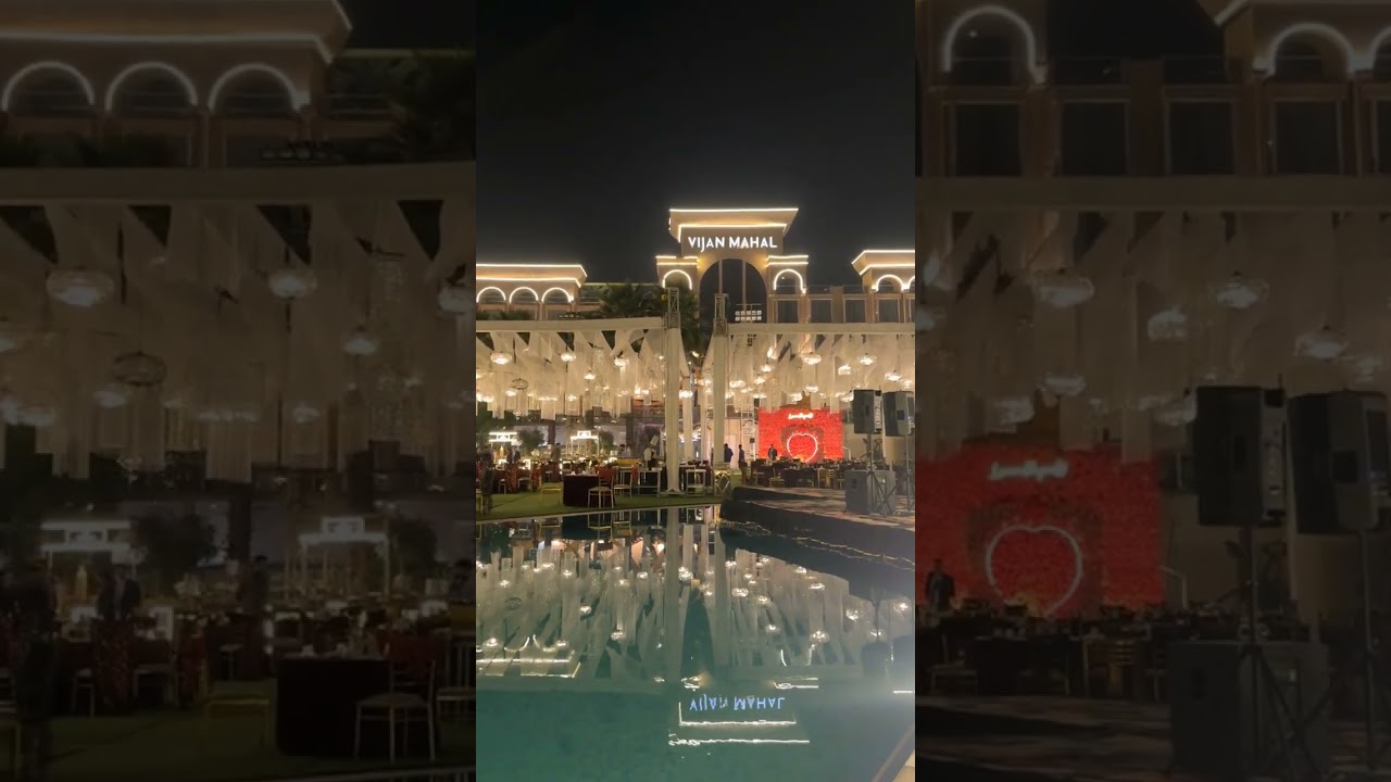 DREAM WEDDING RESORT ~ VIJAN MAHAL Jabalpur #vijanmahal #bestweddingvenue #wedding #india #5star