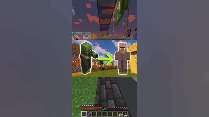 كيف تعالج الزومبي فلجر #shortvideo #games #minecraft #ماينكرافت