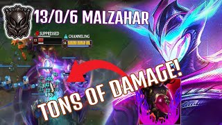 PERFECT Malzahar Game!! | Bronze Playes Ranked League