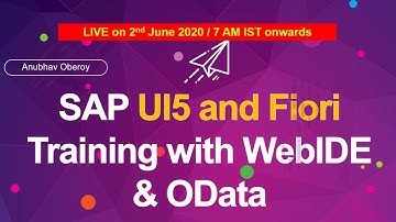 Free demo on SAP UI5 and Fiori with OData | http://t.ly/DvGK  | contact@anubhavtrainings.com