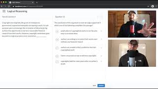 LSAT Logical Reasoning | PrepTest 65, Section 4, Question 15 - Copyright