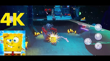 Rock Bottom - SpongeBob SquarePants - BFBB - Mobile (Part 36) #4K iPhone 13 Pro Max