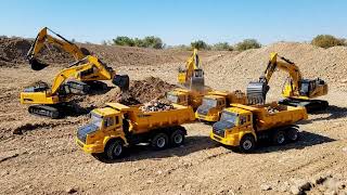 Crazy Rc Trucks And Construction Machines In Action