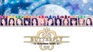 LOONA (이달의 소녀) - 'Butterfly' (STUDIO Version - Queendom 2) - Color Coded Lyrics (가사) [Han/Rom/Eng]