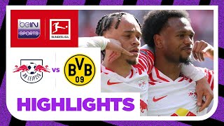 RB Leipzig v Borussia Dortmund | Bundesliga 23/24 Match Highlights