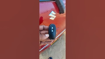 Suzuki Lost key programming