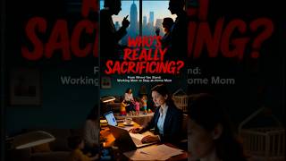 From Where You Stand Who’s Really Sacrificing? Working Mom vs Stay-at-Home Mom #viral #shorts