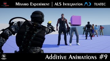 #9 Additive Base Pose - Mixamo Character Integration Experiment - UE5 - TTToolbox