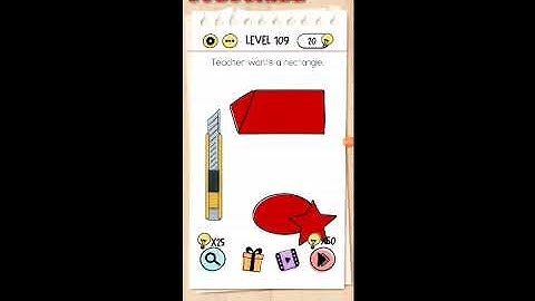 Brain Test Level 109 || Teacher Wants A Rectangle.