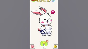 Draw one part level 97🐇#DrawOnePart #DOPGame #DOPChallenge #DOPShorts #DOPDrawing #DrawPuzzle #dop