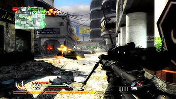 MW2 l No scope across map during nuke a must see smexy clip! [HD]