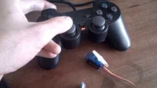 Arduino + PS2 controller + 1 Servo