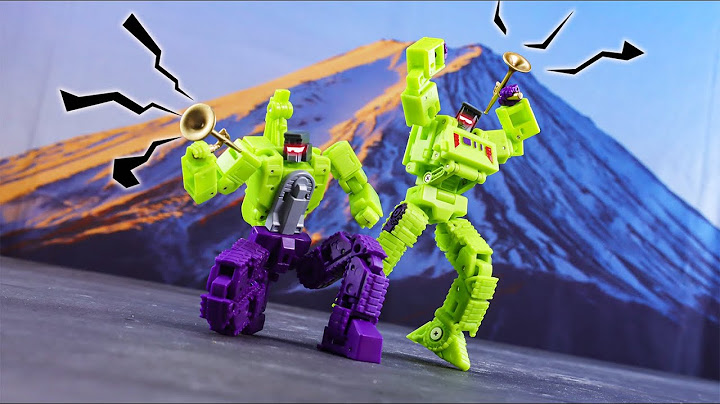 World Premiere ：Newage Devastator Scavenger/Bonecrusher Demolitions Rum/Vane stop motion review.